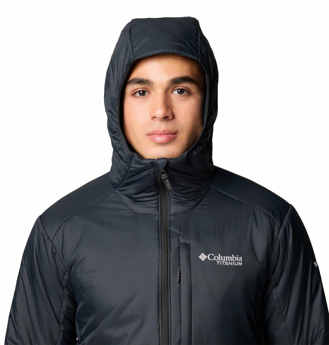 Columbia Men Black Silver Leaf Stretch Insulated II Jacket - Image 5