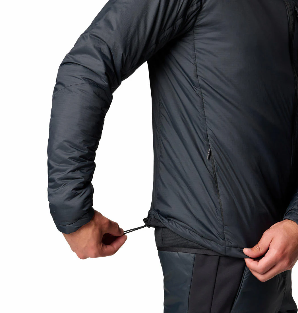 Columbia Men Black Silver Leaf Stretch Insulated II Jacket - Image 8