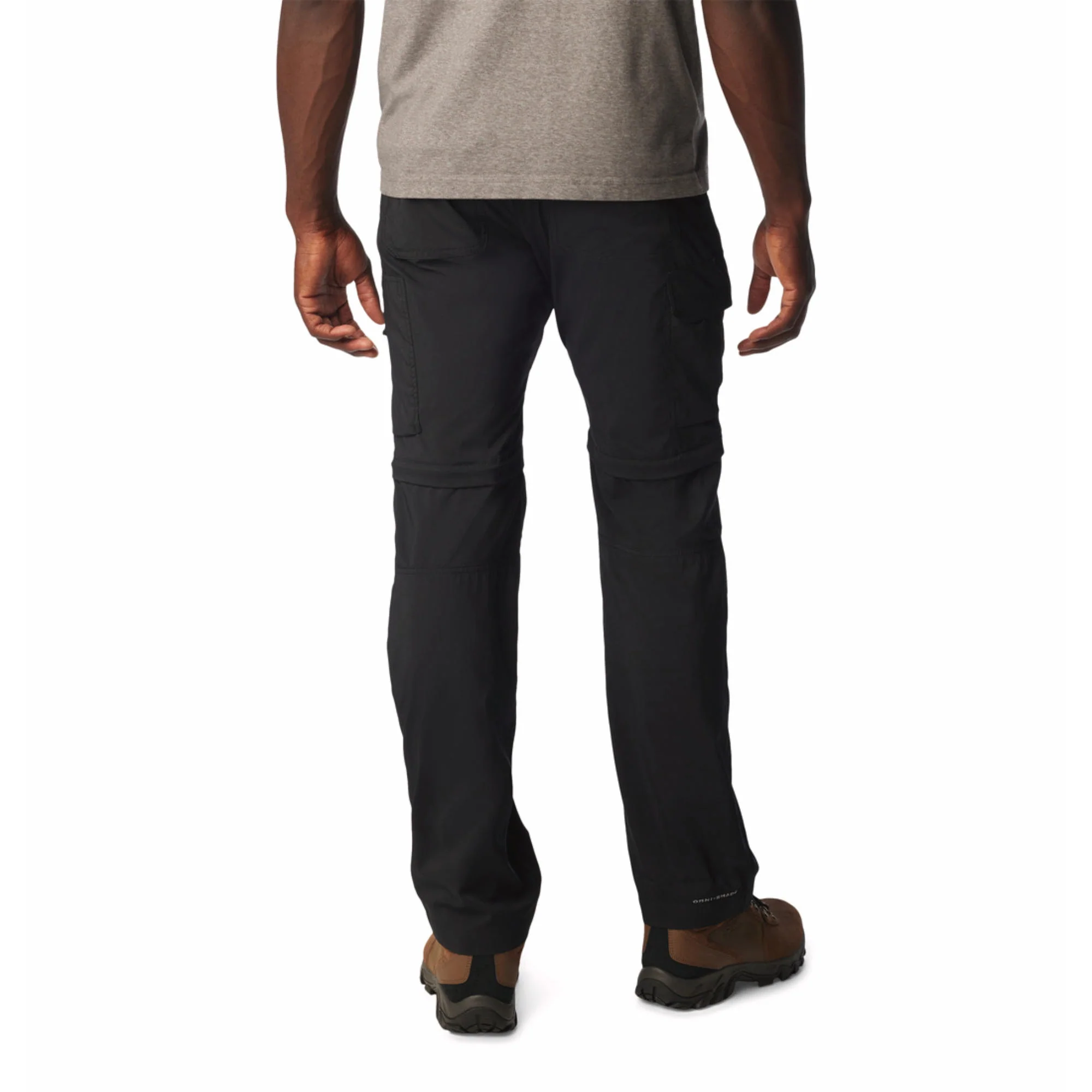 Columbia Men Black Silver Ridge Utility Convertible Pant (Sun Protection) - Image 2