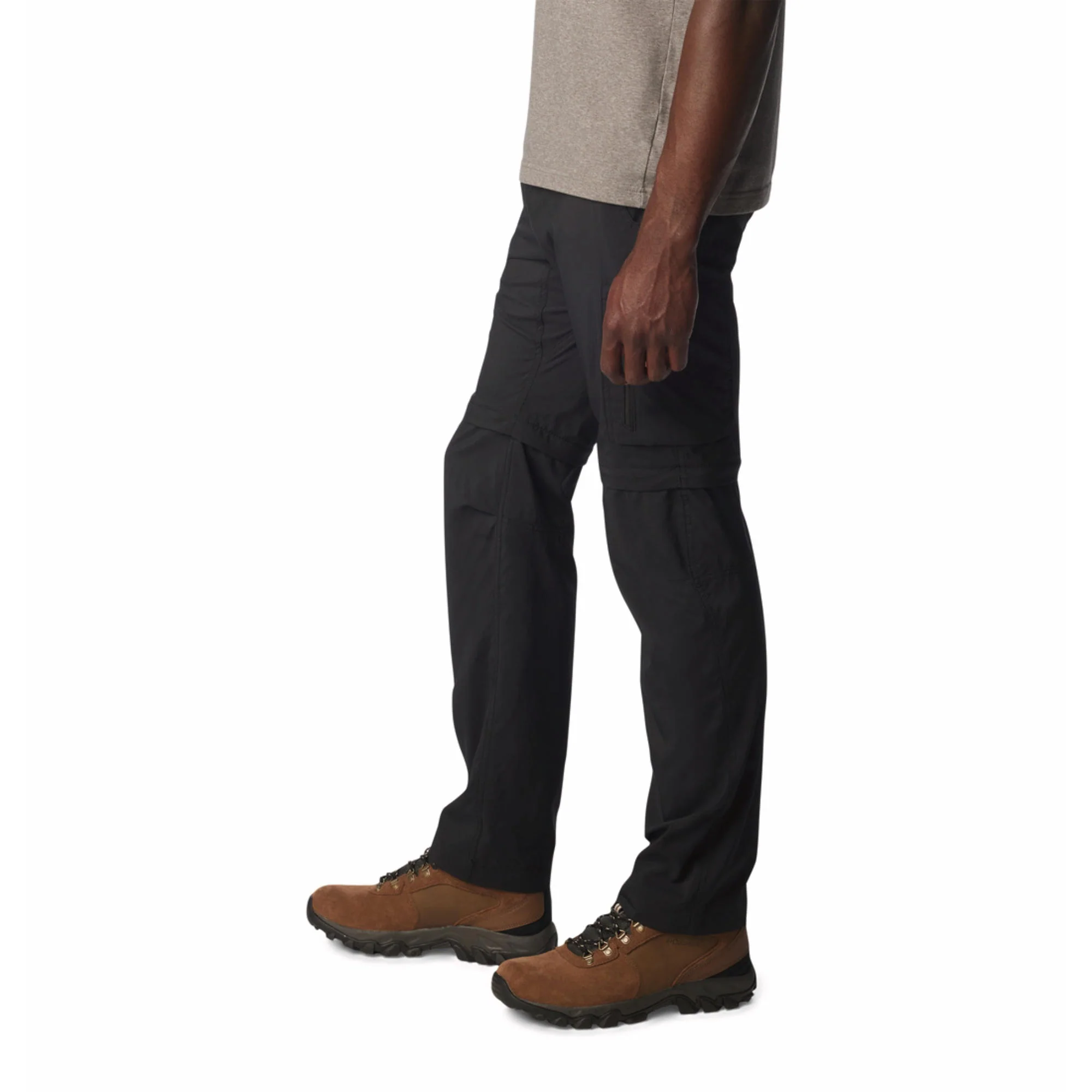 Columbia Men Black Silver Ridge Utility Convertible Pant (Sun Protection) - Image 3