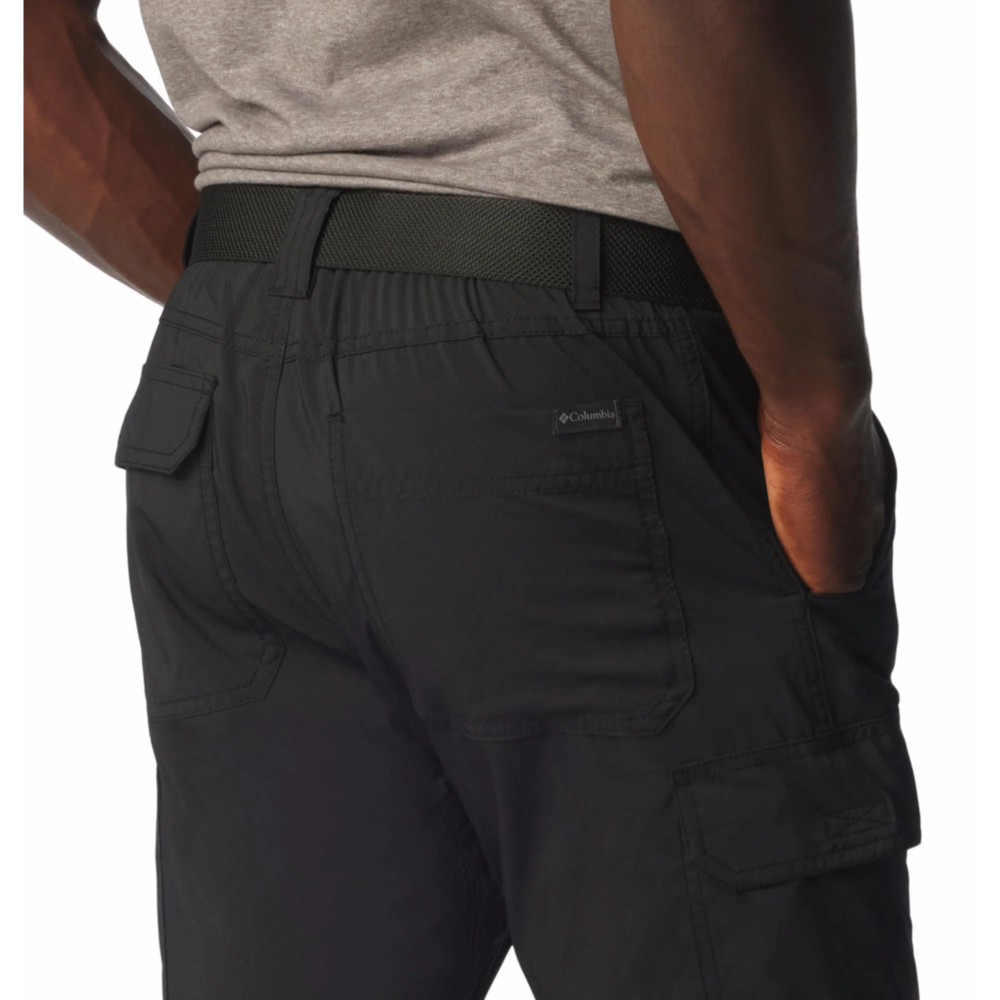 Columbia Men Black Silver Ridge Utility Convertible Pant (Sun Protection) - Image 6