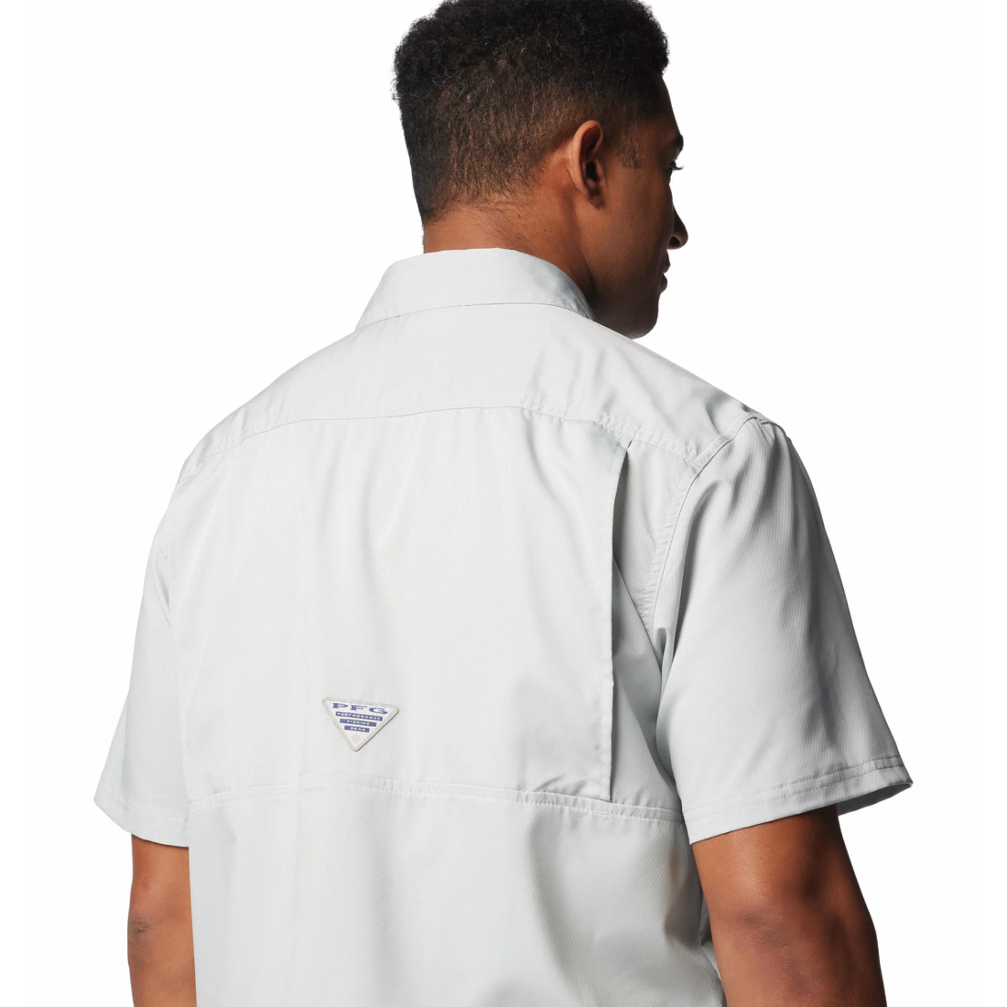 Columbia Men Black Slack Tide Camp Shirt (Sun Protection) - Image 6