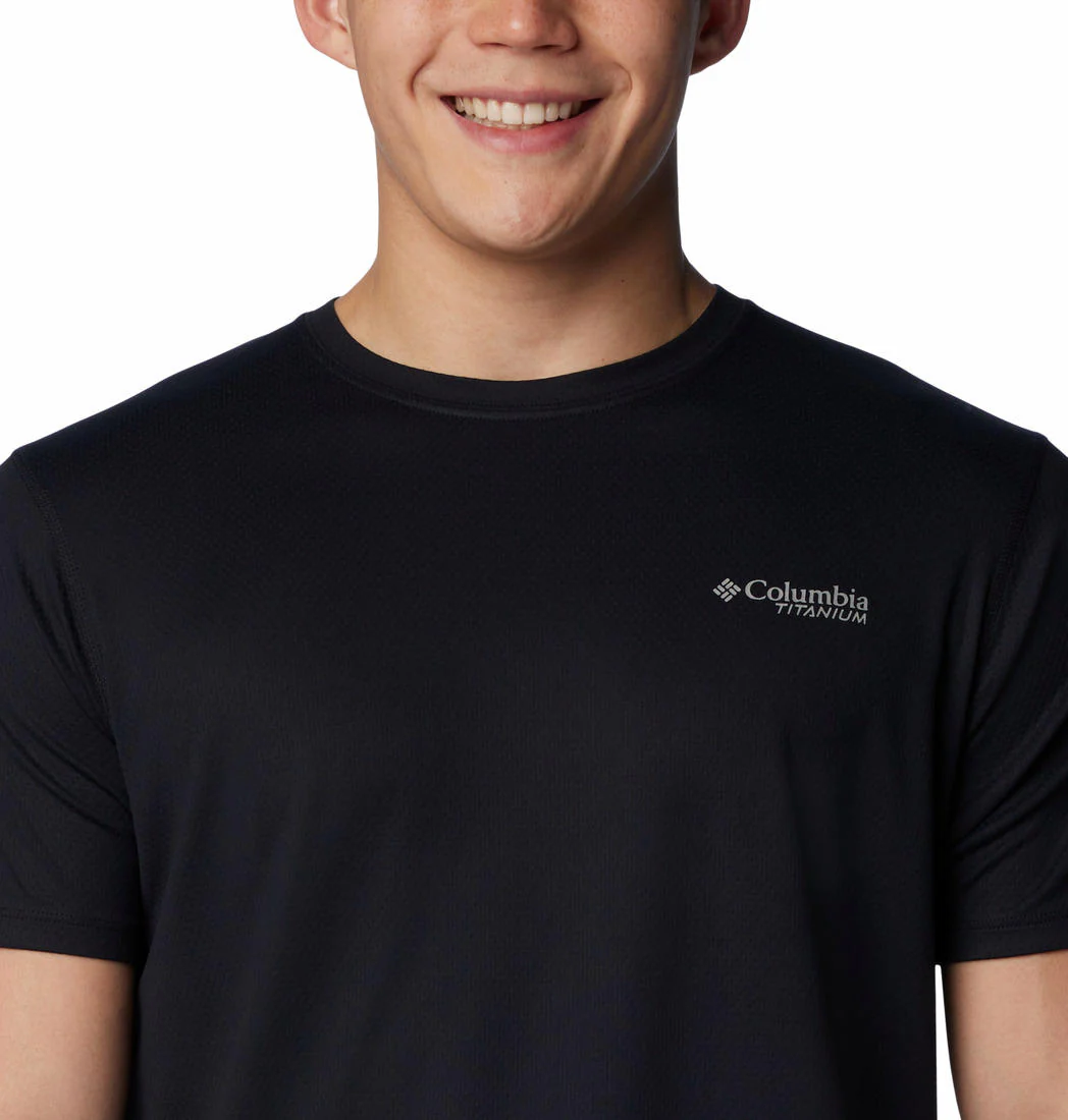 Columbia Men Black Summit Valley SS Crew (Sun Protection) - Image 4