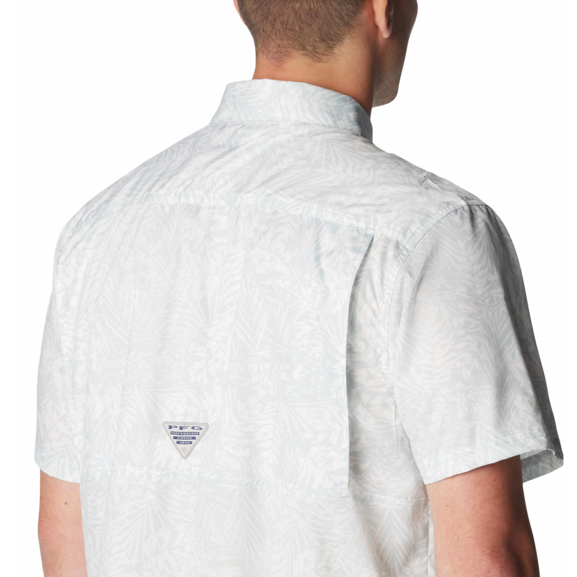 Columbia Men Black Super Slack Tide Camp Shirt (Sun Protection) - Image 5