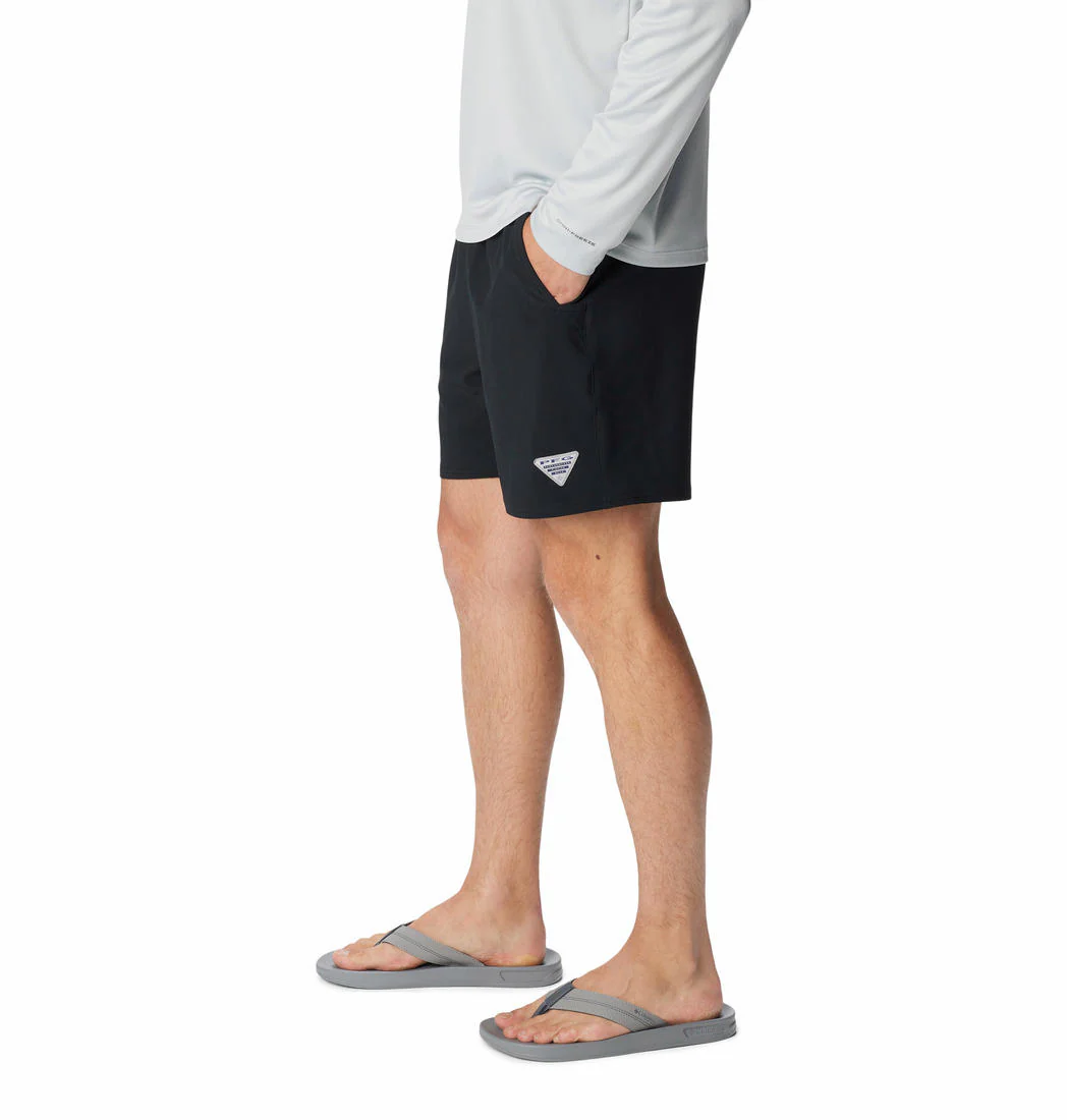 Columbia Men Black Terminal Roamer Stretch Short (Sun Protection) - Image 4