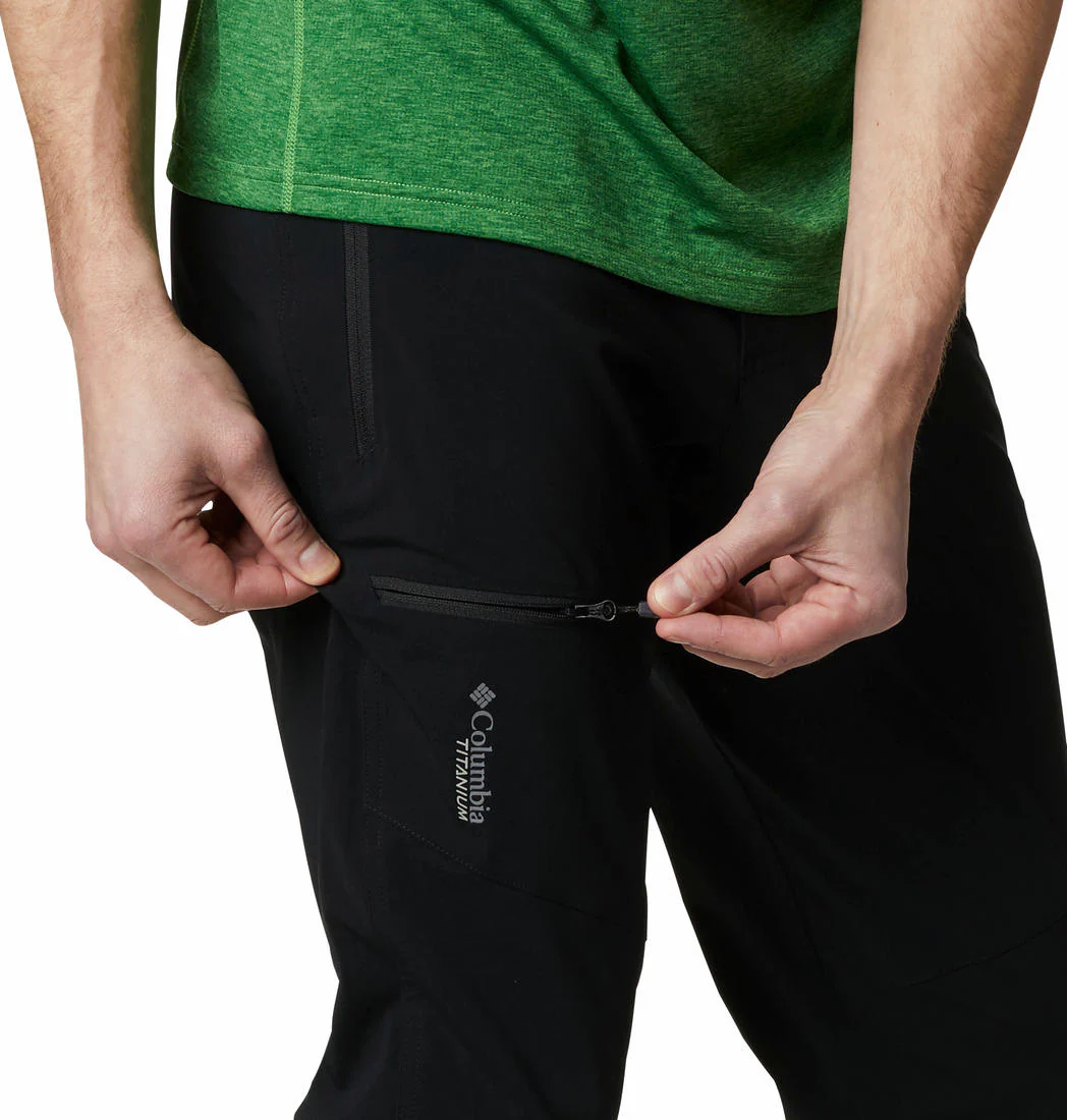 Columbia Men Black Titan Pass Pant II (Sun Protection) - Image 7