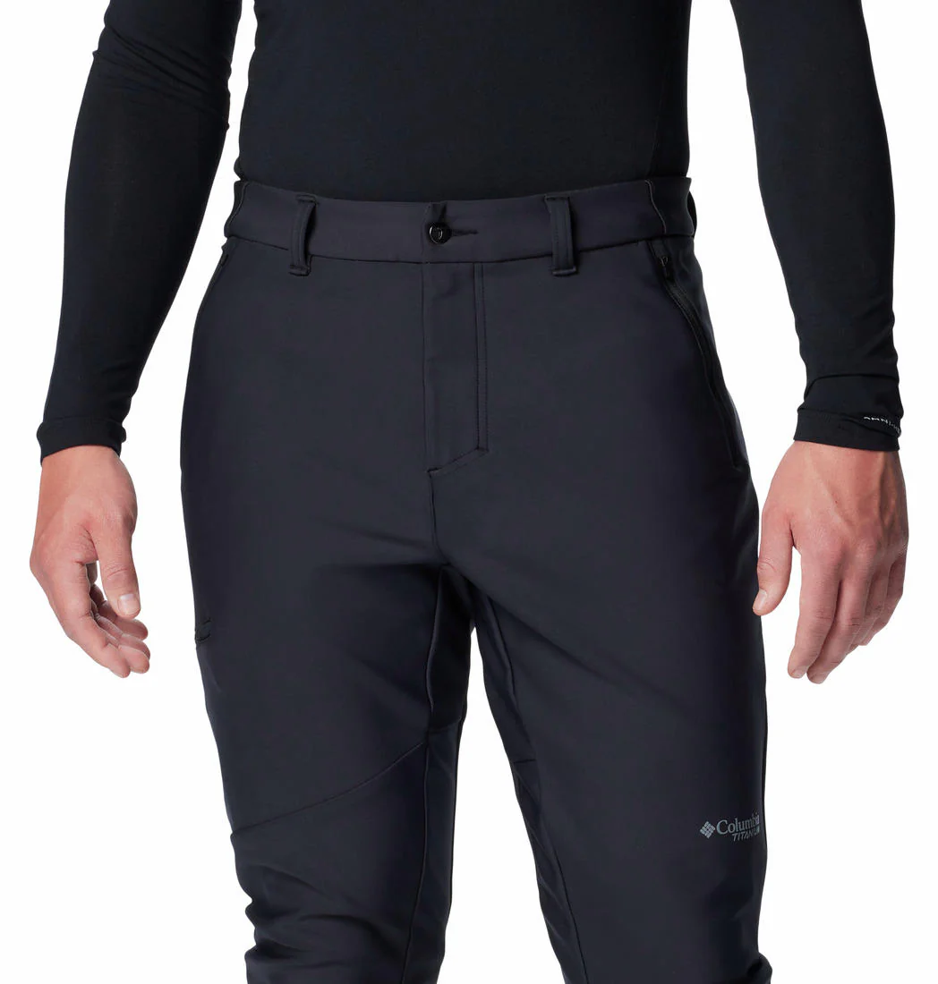 Columbia Men Black Vast Canyon Softshell Pant - Image 5