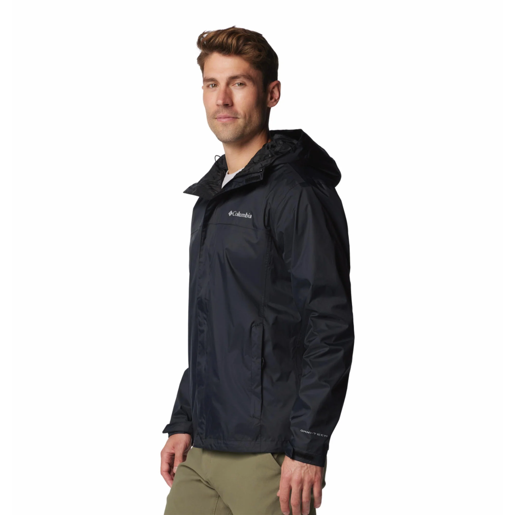 Columbia Men Black Watertight II Jacket Waterproof - Image 3