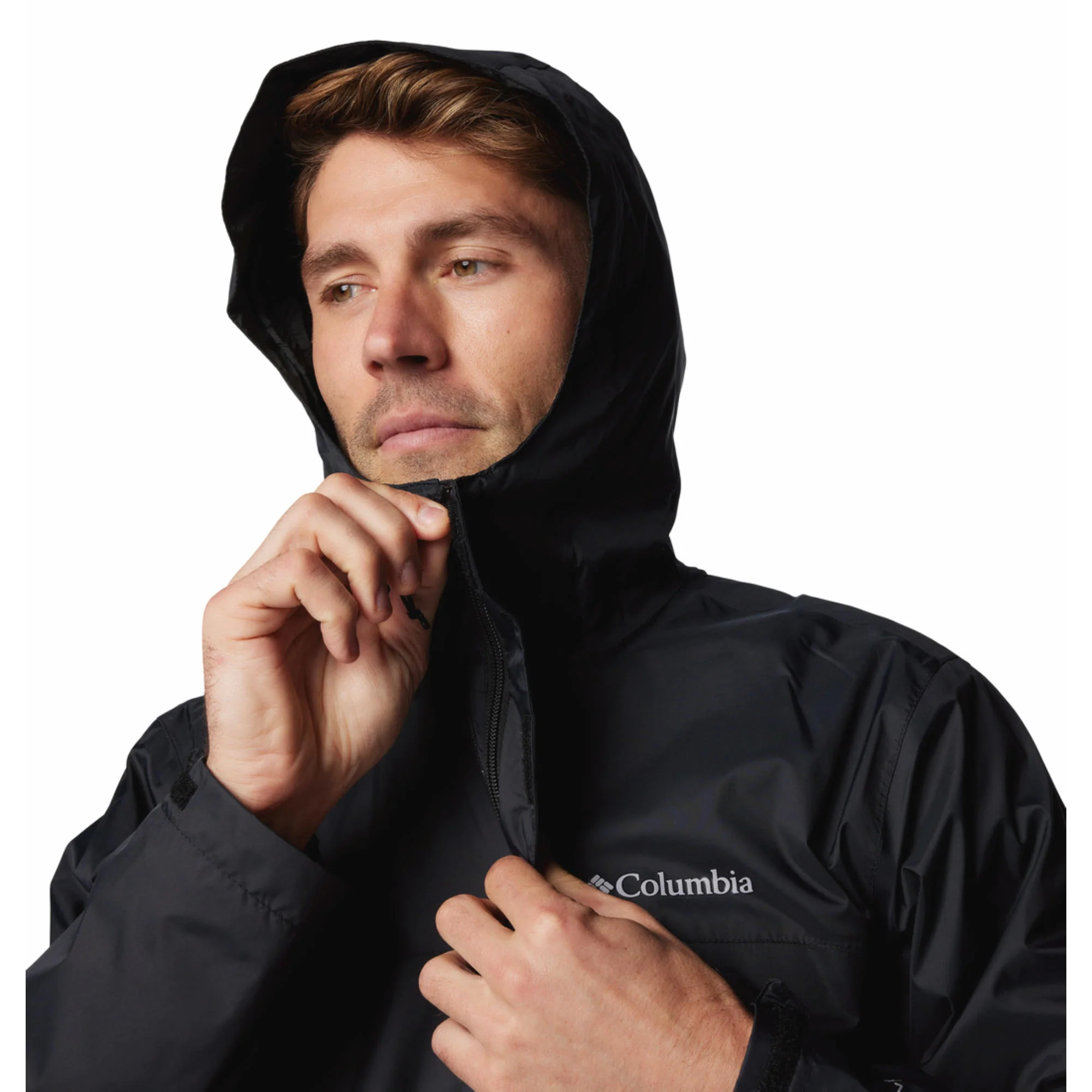 Columbia Men Black Watertight II Jacket Waterproof - Image 5