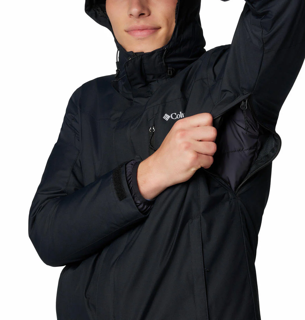 Columbia Men Black Whirlibird V Interchange Jacket - Image 7
