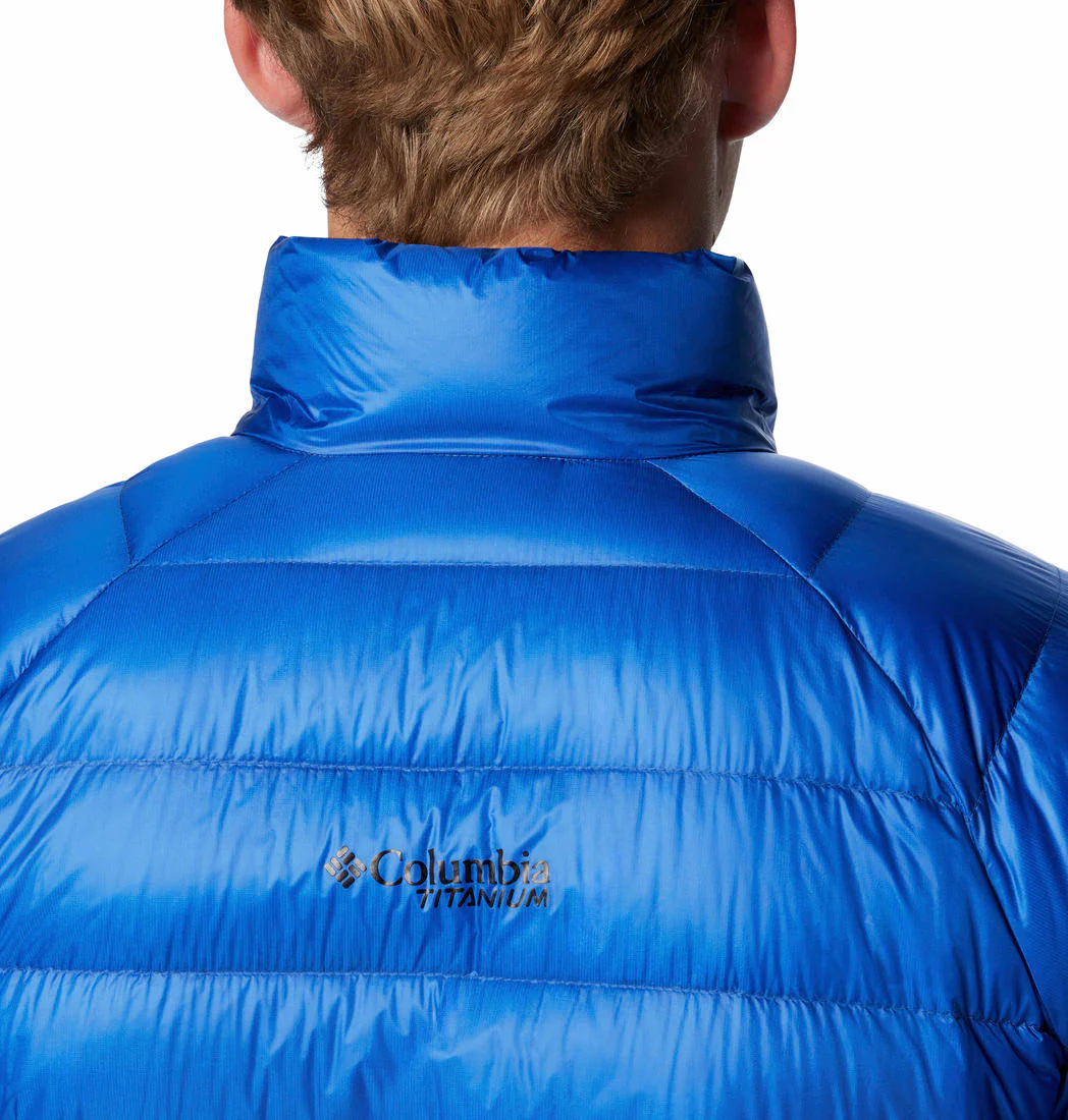 Columbia Men Blue Arctic Crest Down Jacket - Image 10