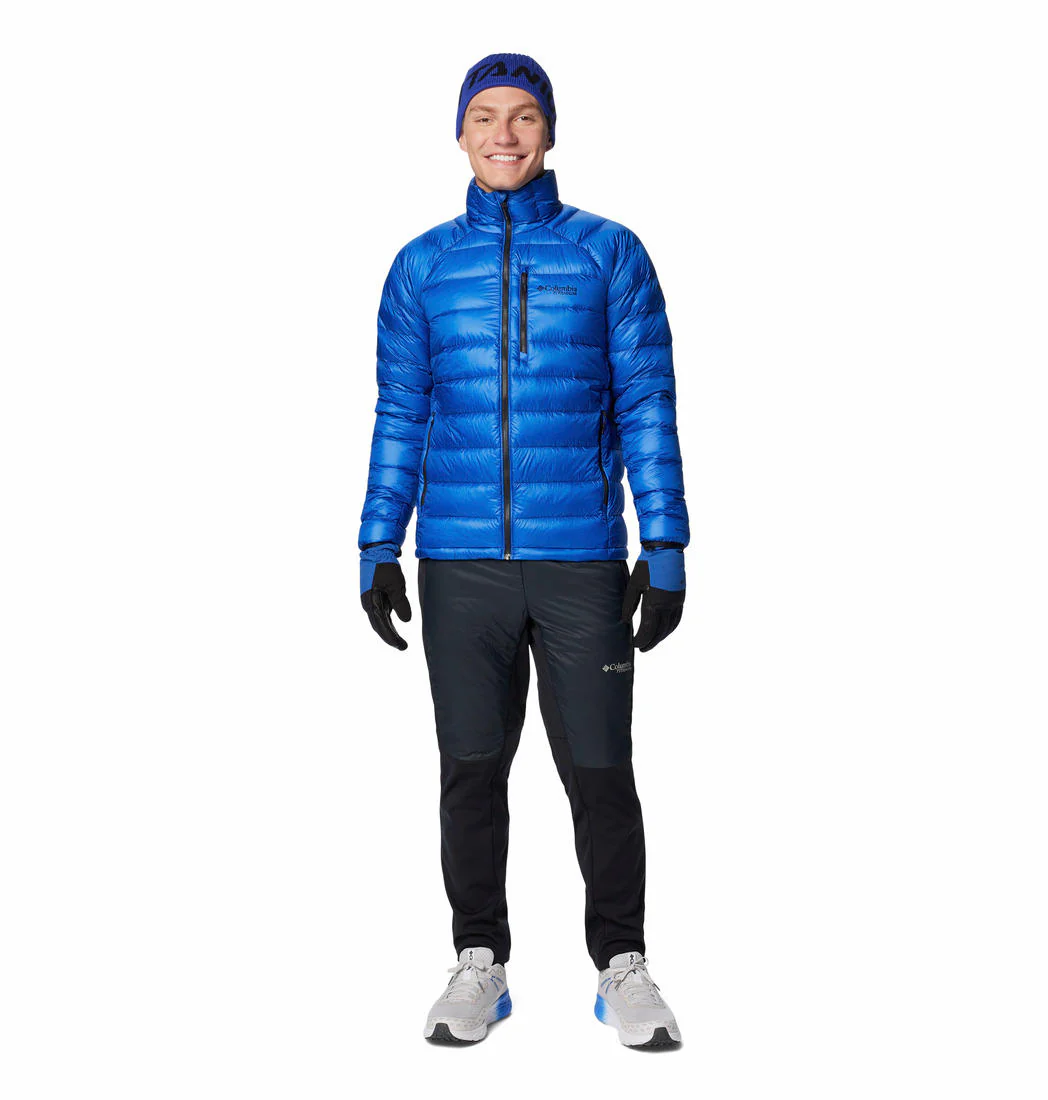Columbia Men Blue Arctic Crest Down Jacket - Image 5