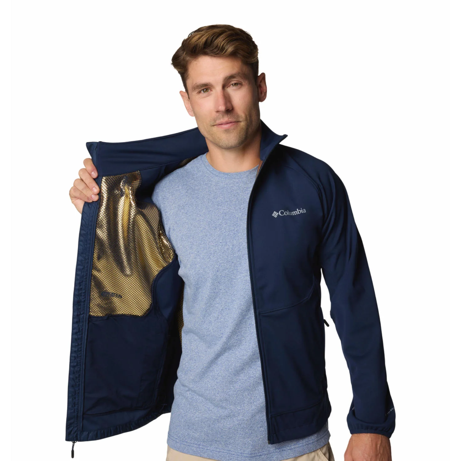 Columbia Men Blue Canyon Meadows II Softshell - Image 7
