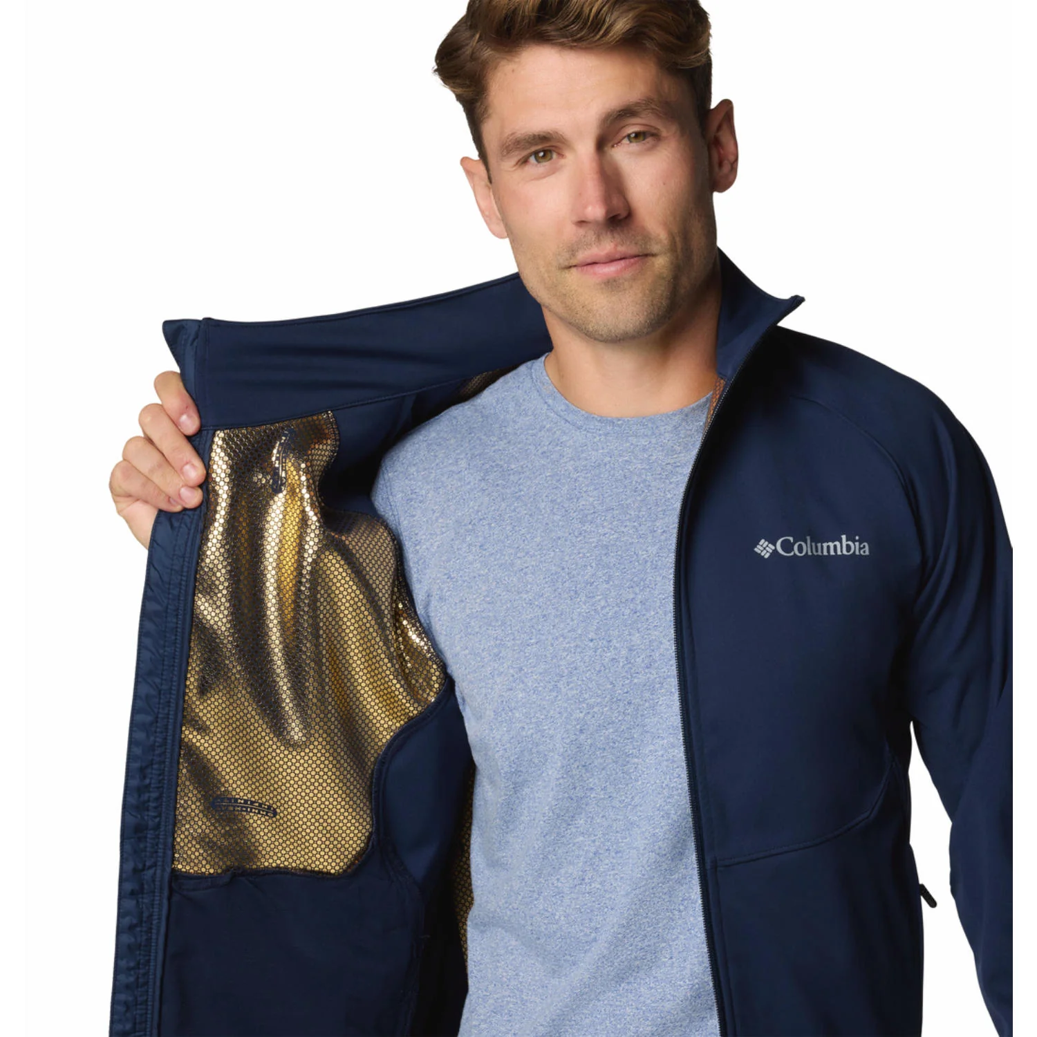 Columbia Men Blue Canyon Meadows II Softshell - Image 8