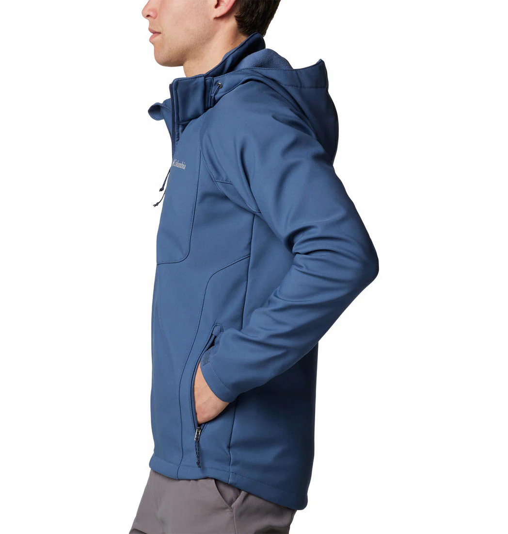 Columbia Men Blue Cascade Ridge III Softshell - Image 3