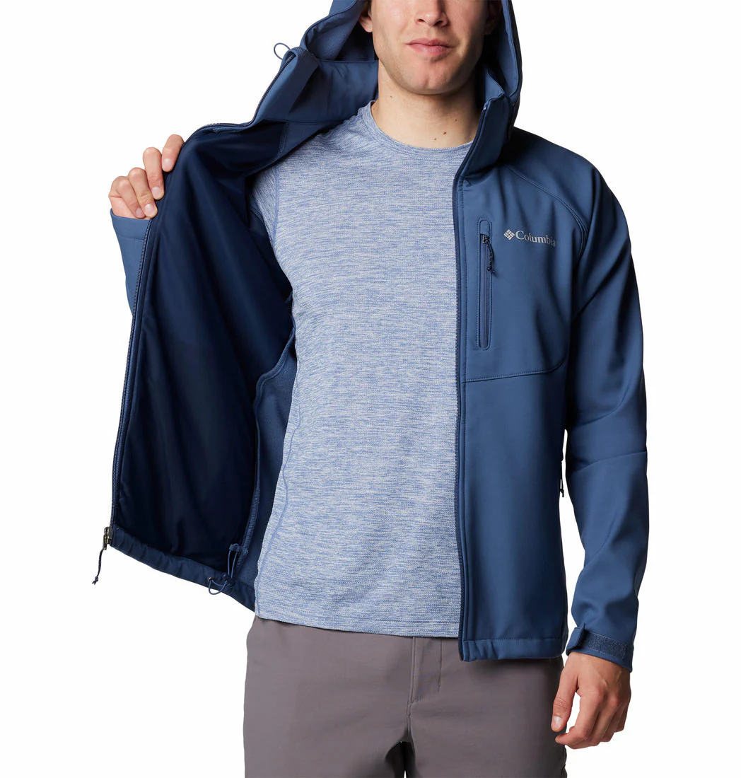 Columbia Men Blue Cascade Ridge III Softshell - Image 6