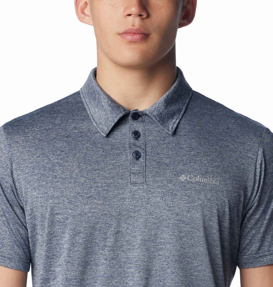 Columbia Men Blue Columbia Hike Polo - Image 4