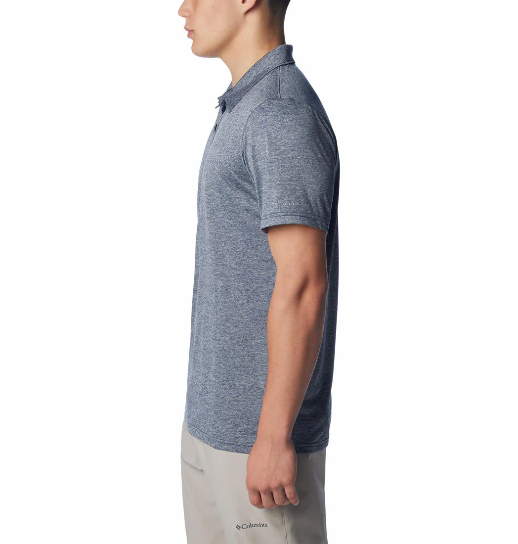 Columbia Men Blue Columbia Hike Polo - Image 5
