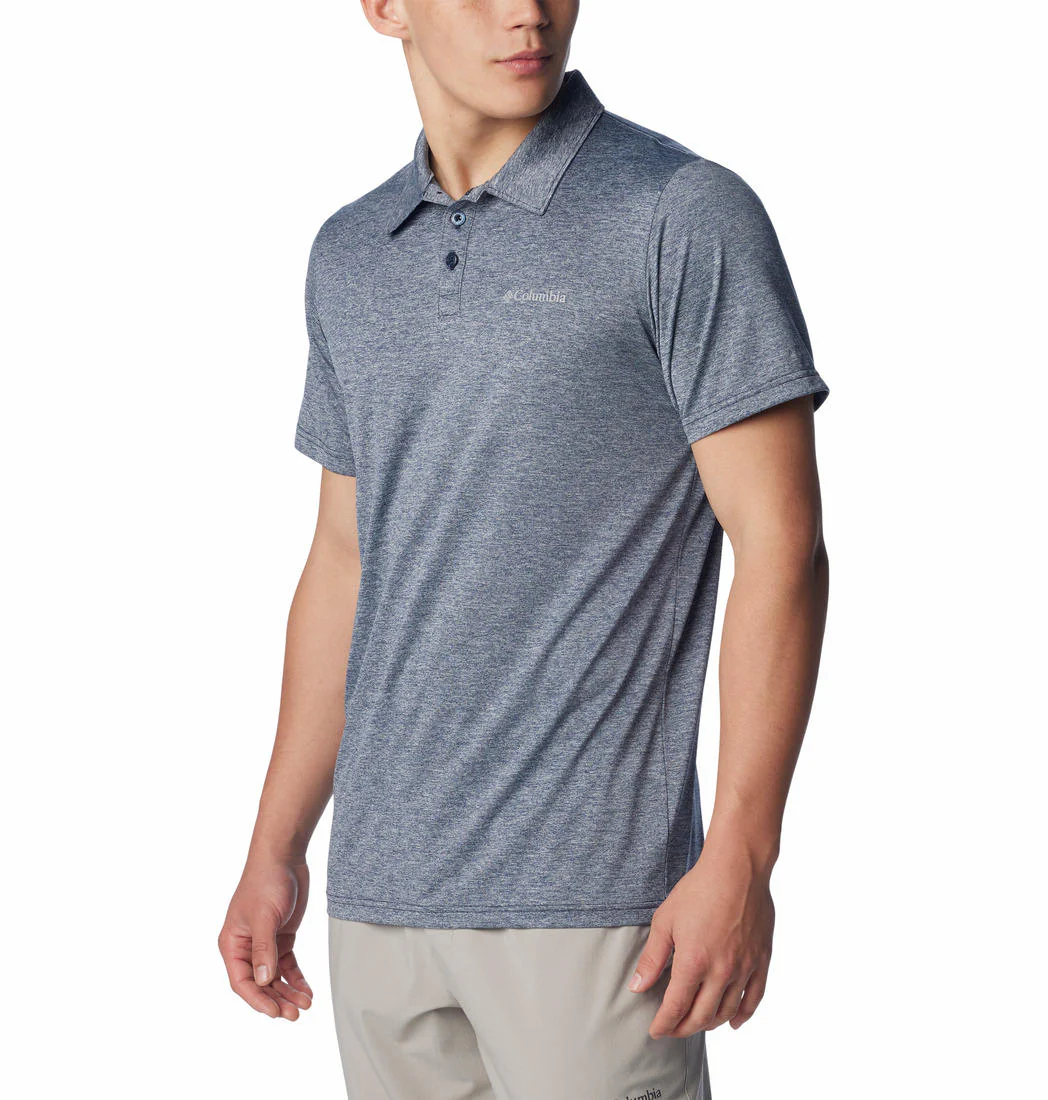 Columbia Men Blue Columbia Hike Polo - Image 6
