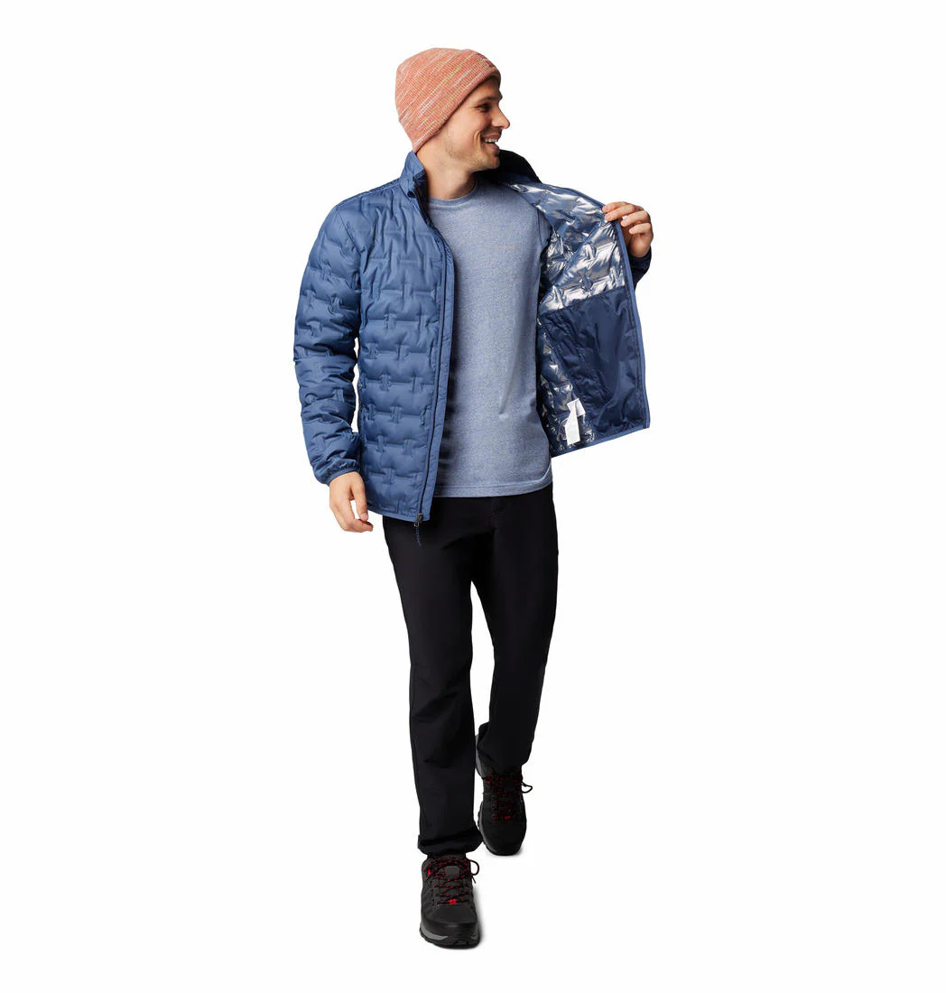 Columbia Men Blue Delta Ridge II Down Jacket - Image 6