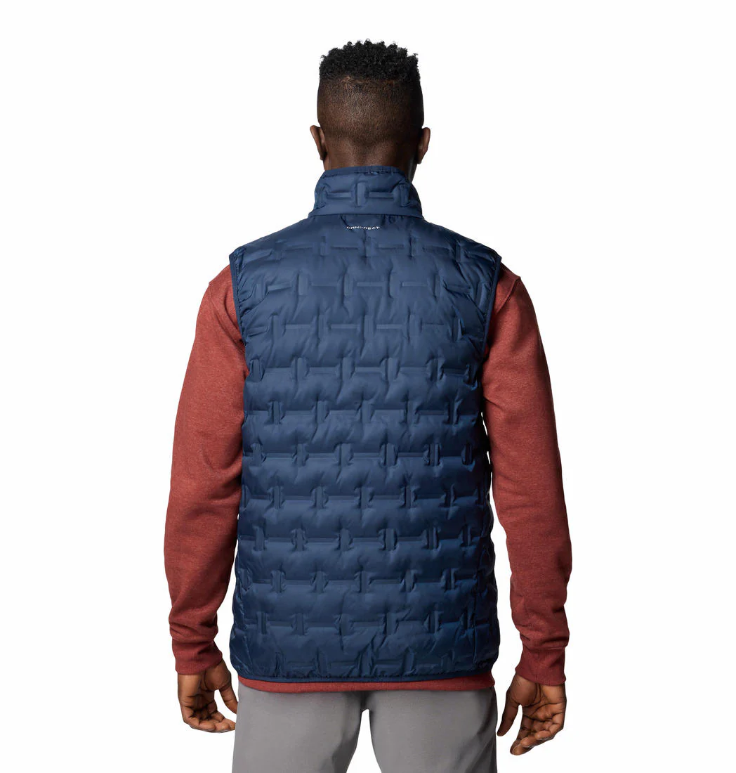 Columbia Men Blue Delta Ridge II Down Vest - Image 2