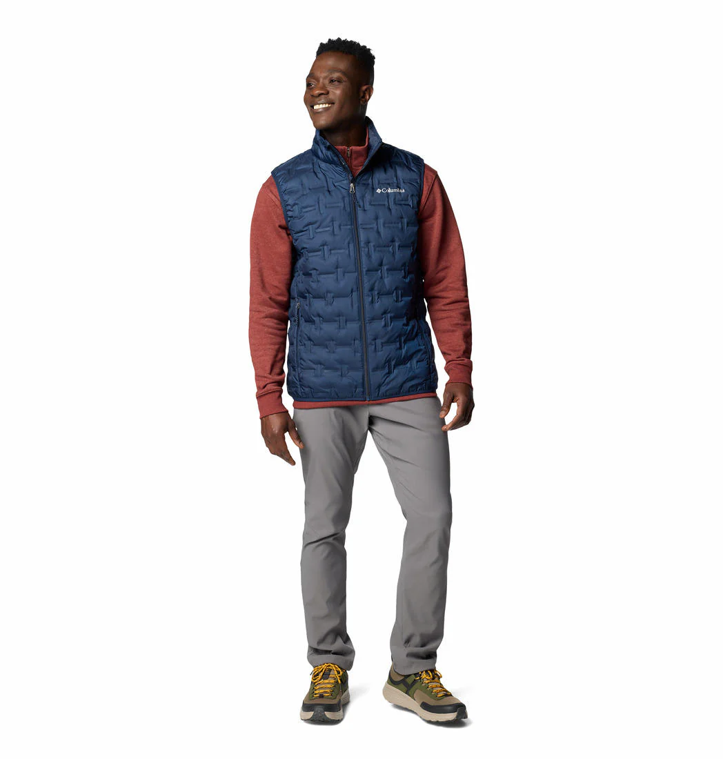 Columbia Men Blue Delta Ridge II Down Vest - Image 4
