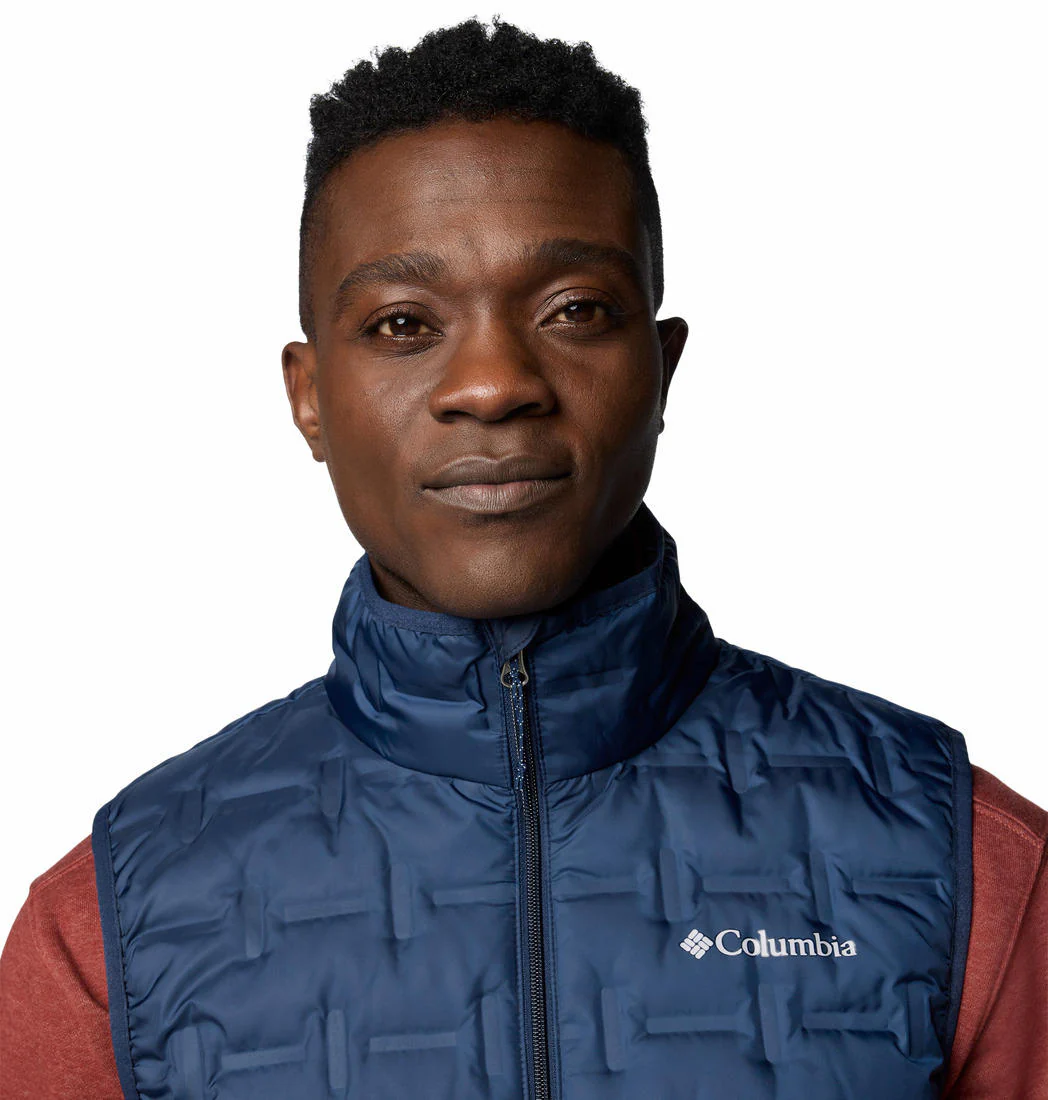 Columbia Men Blue Delta Ridge II Down Vest - Image 6