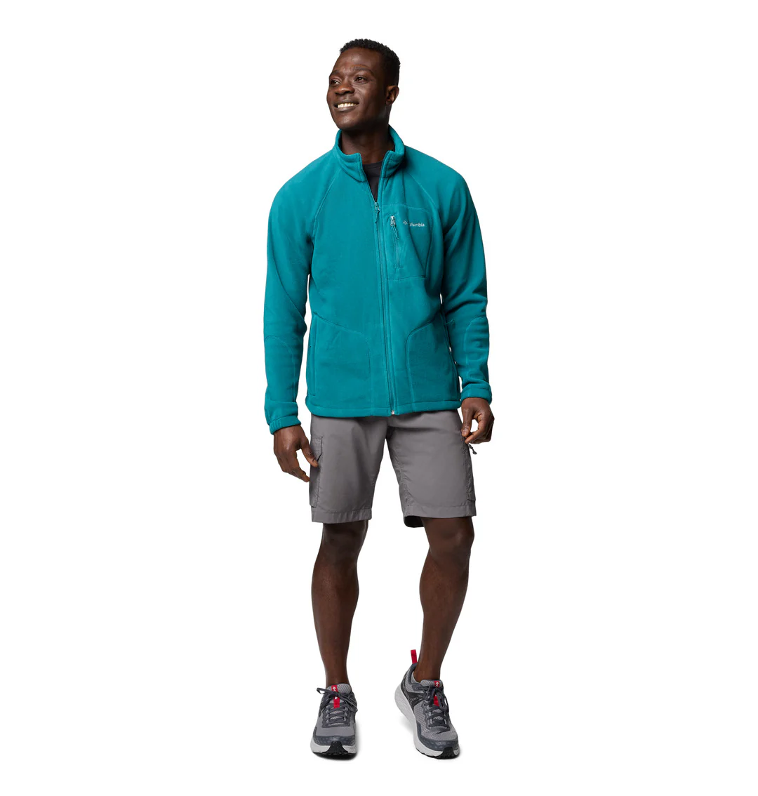 Columbia Men Blue Fast Trek II Full Zip Fleece - Image 5