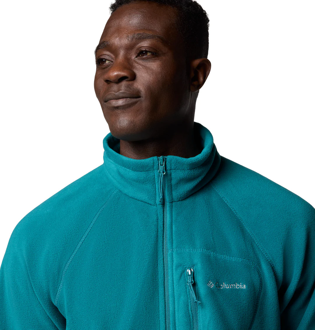 Columbia Men Blue Fast Trek II Full Zip Fleece - Image 6