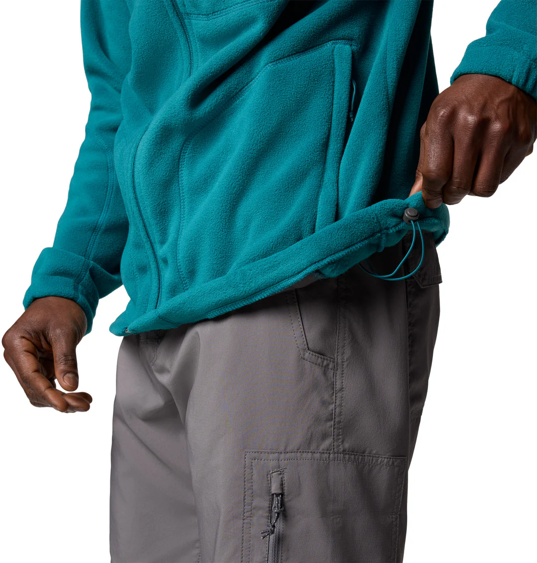 Columbia Men Blue Fast Trek II Full Zip Fleece - Image 7