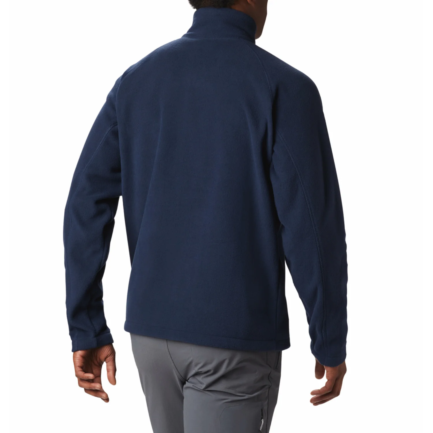 Columbia Men Blue Fast Trek III Half Zip Fleece - Image 2