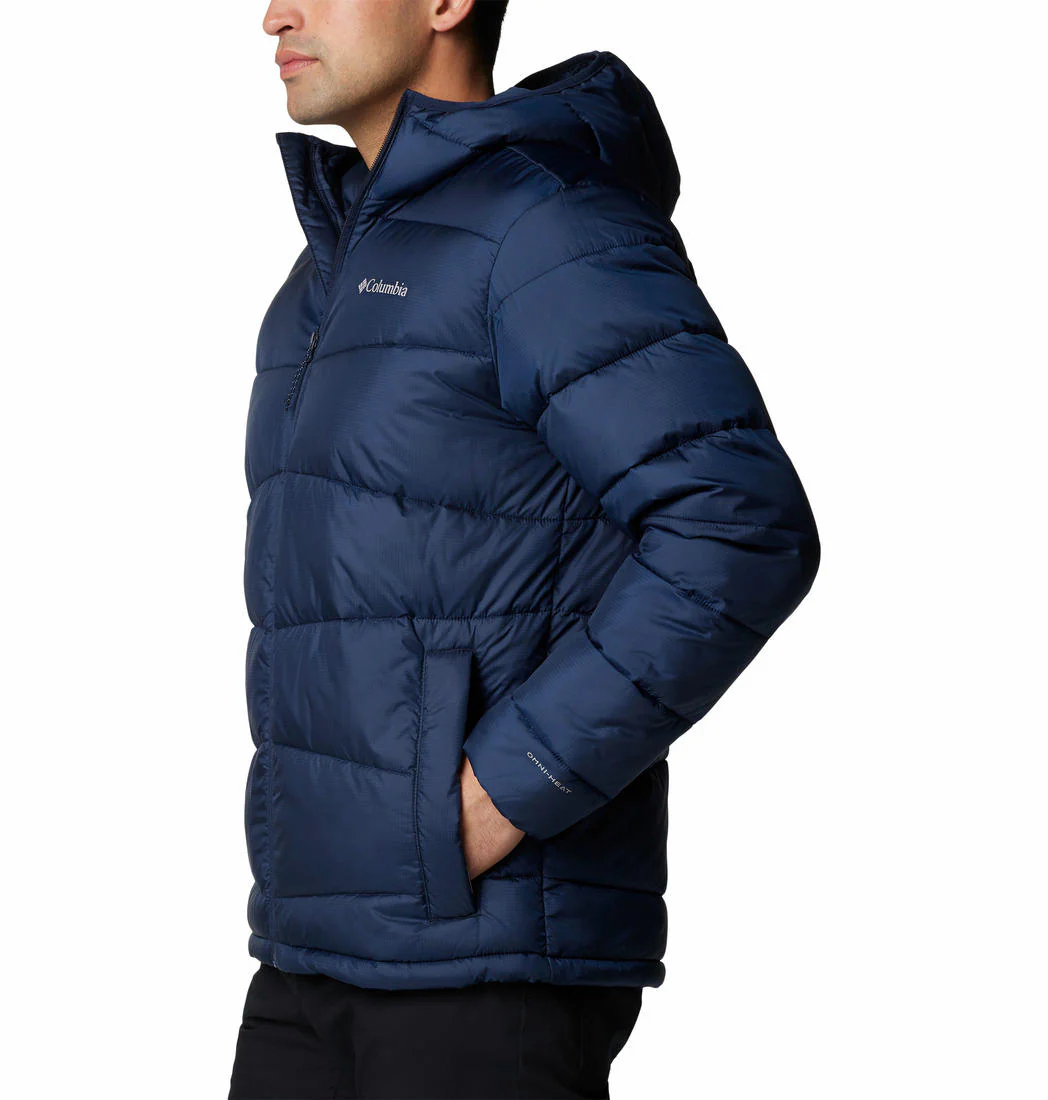 Columbia Men Blue Fivemile Butte II Hooded Jacket - Image 3