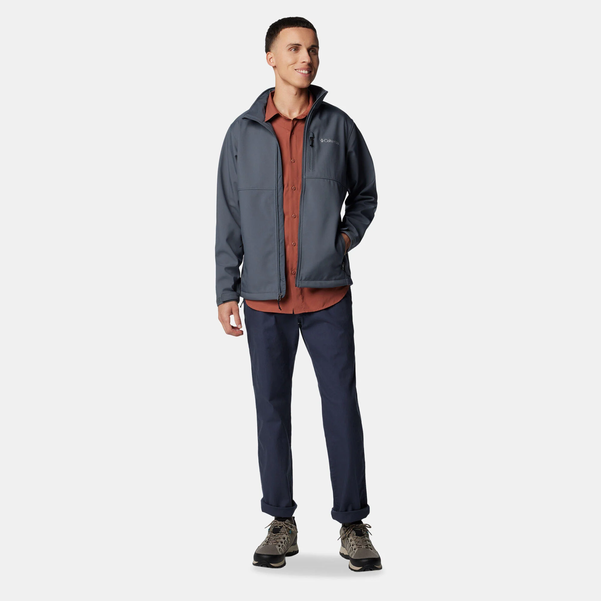 Columbia Men Blue Flex ROC Pant (Sun Protection) - Image 3