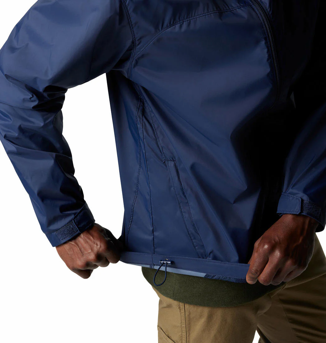 Columbia Men Blue Glennaker Lake II Rain Jacket - Image 8