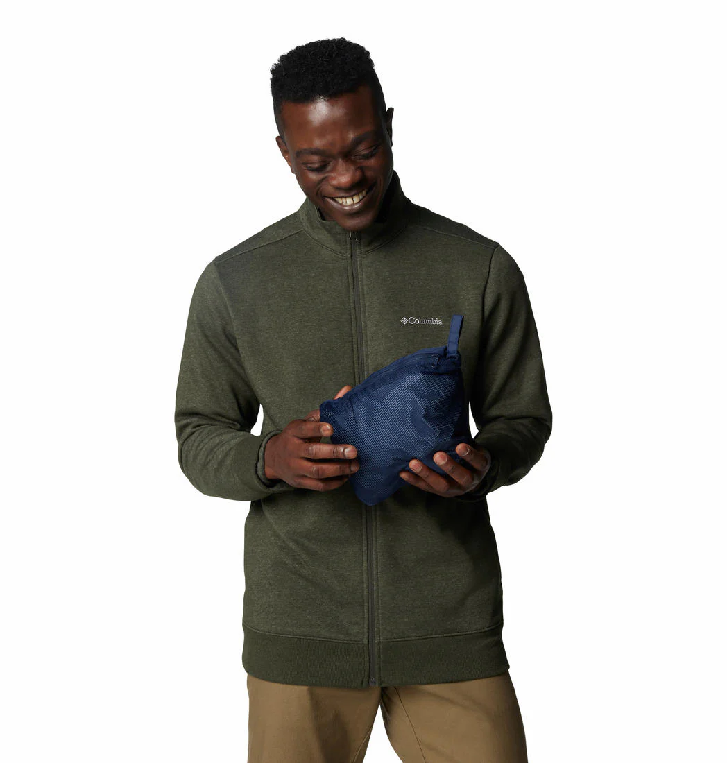 Columbia Men Blue Glennaker Lake II Rain Jacket - Image 9
