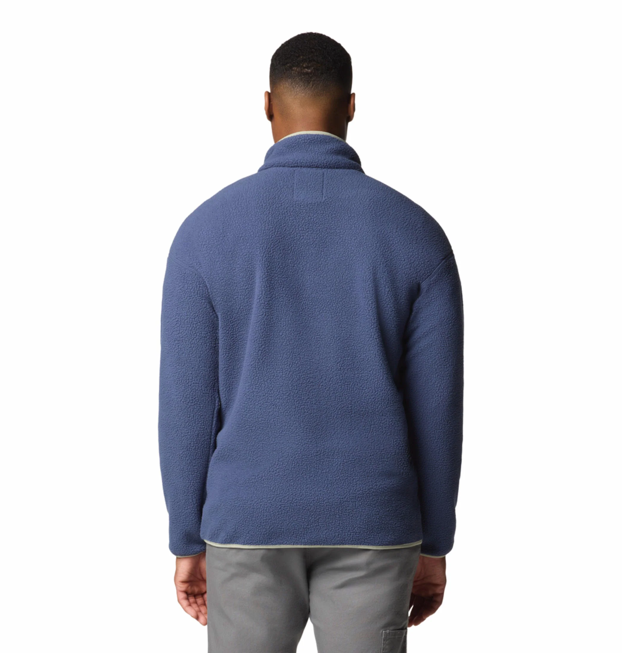 Columbia Men Navy Blue Helvetia II Half Snap Fleece - Image 5