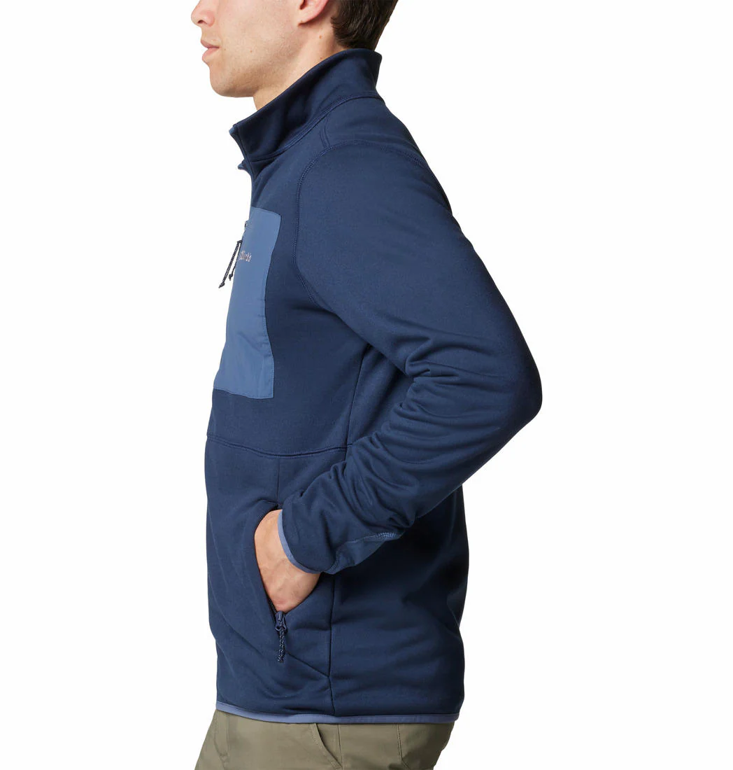 Columbia Men Blue Columbia Hike Full Zip II - Image 3