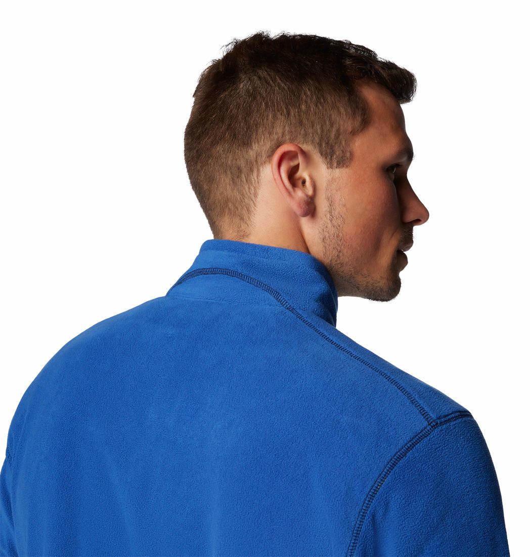 Columbia Men Blue Klamath Range II Half Zip (Sun Protection) - Image 6