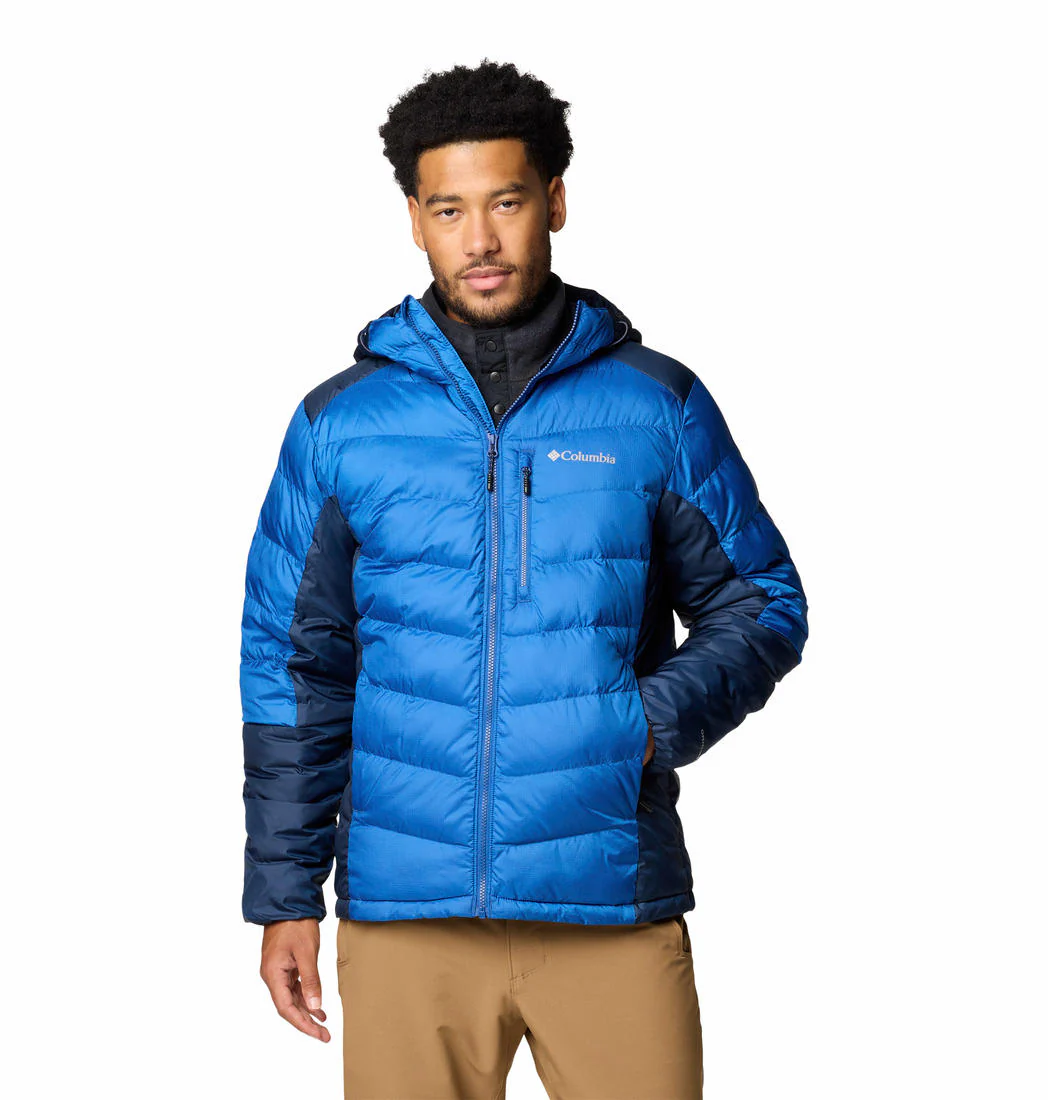 Columbia Men Blue Labyrinth Loop II Hooded Jacket