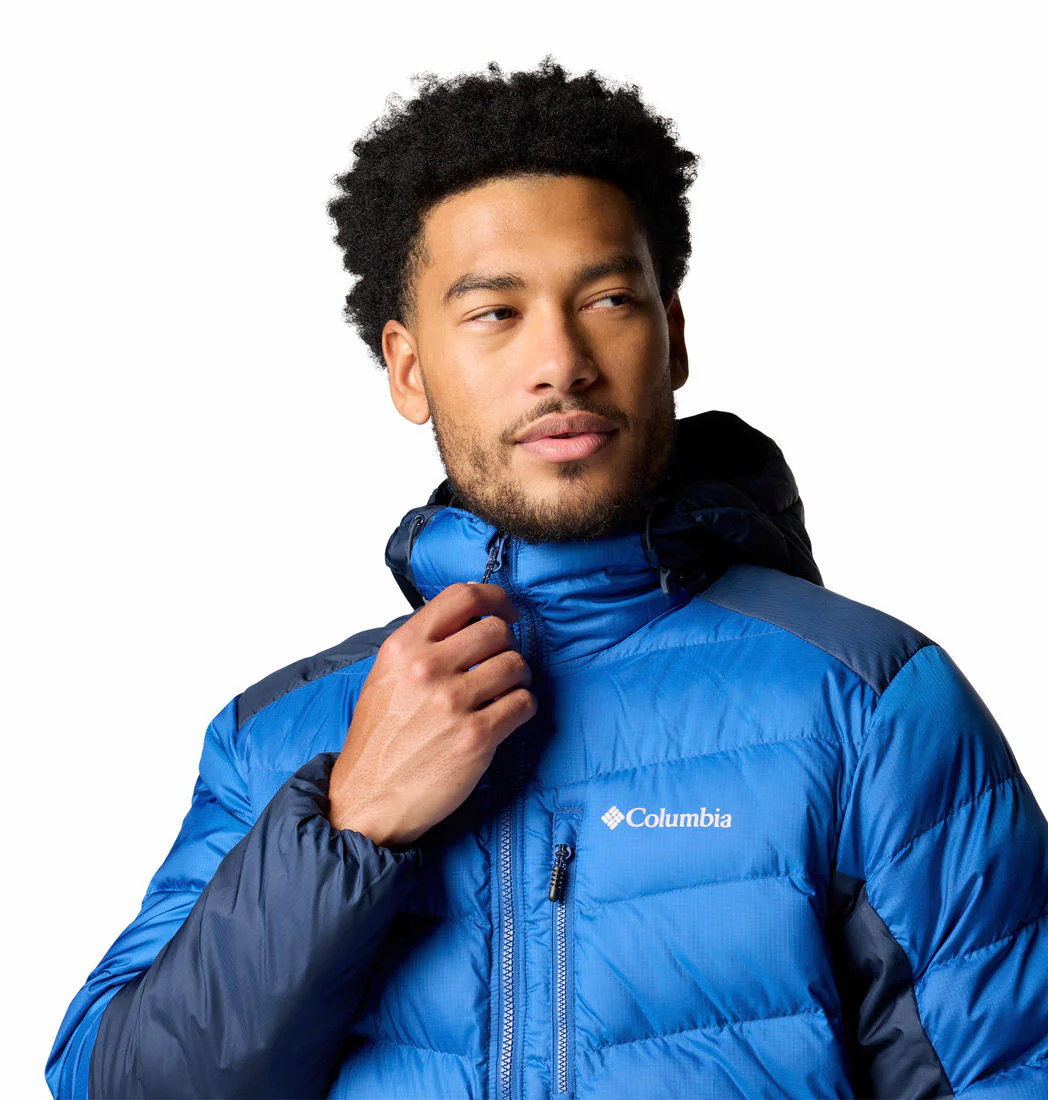 Columbia Men Blue Labyrinth Loop II Hooded Jacket - Image 5