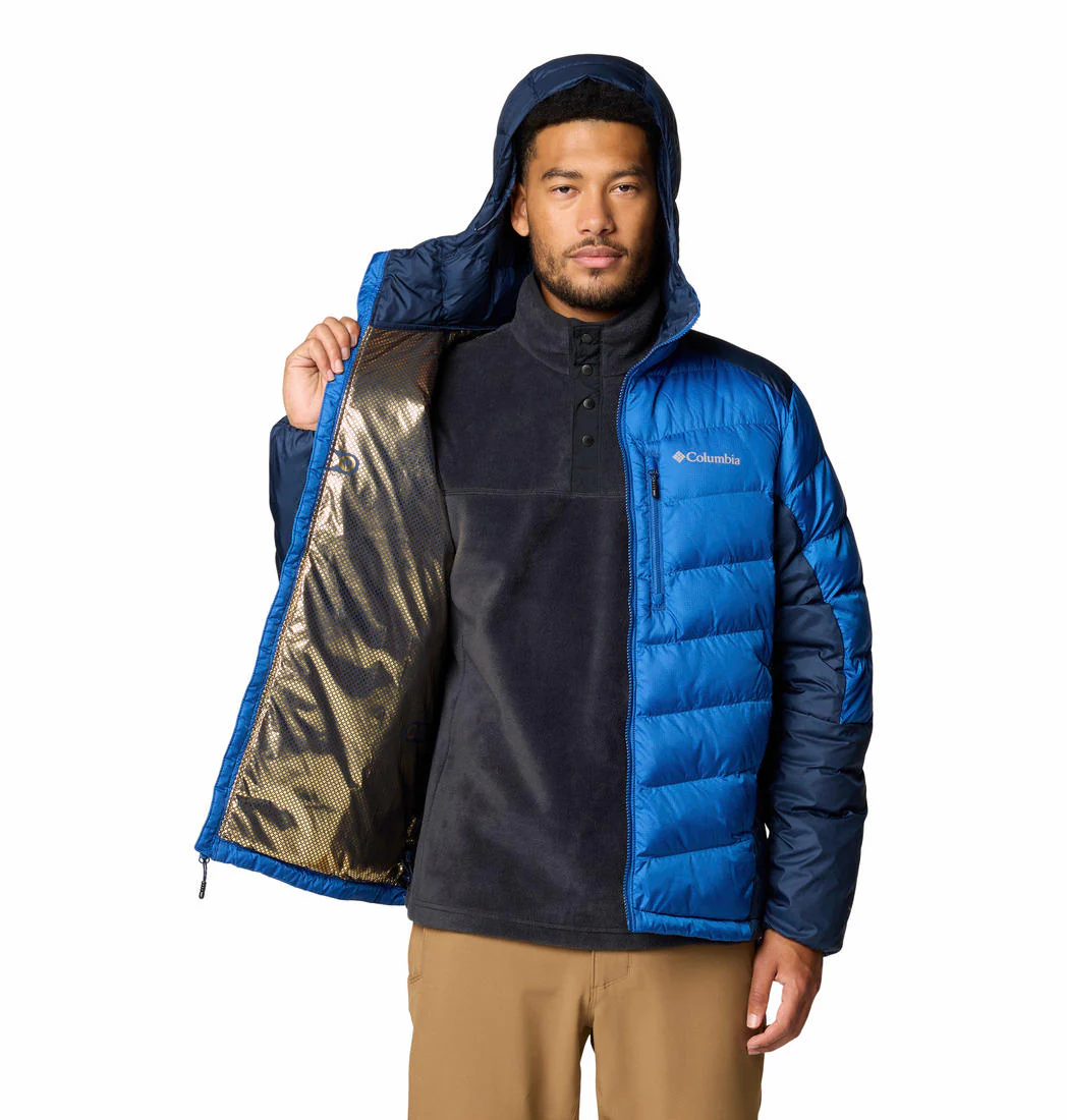 Columbia Men Blue Labyrinth Loop II Hooded Jacket - Image 6