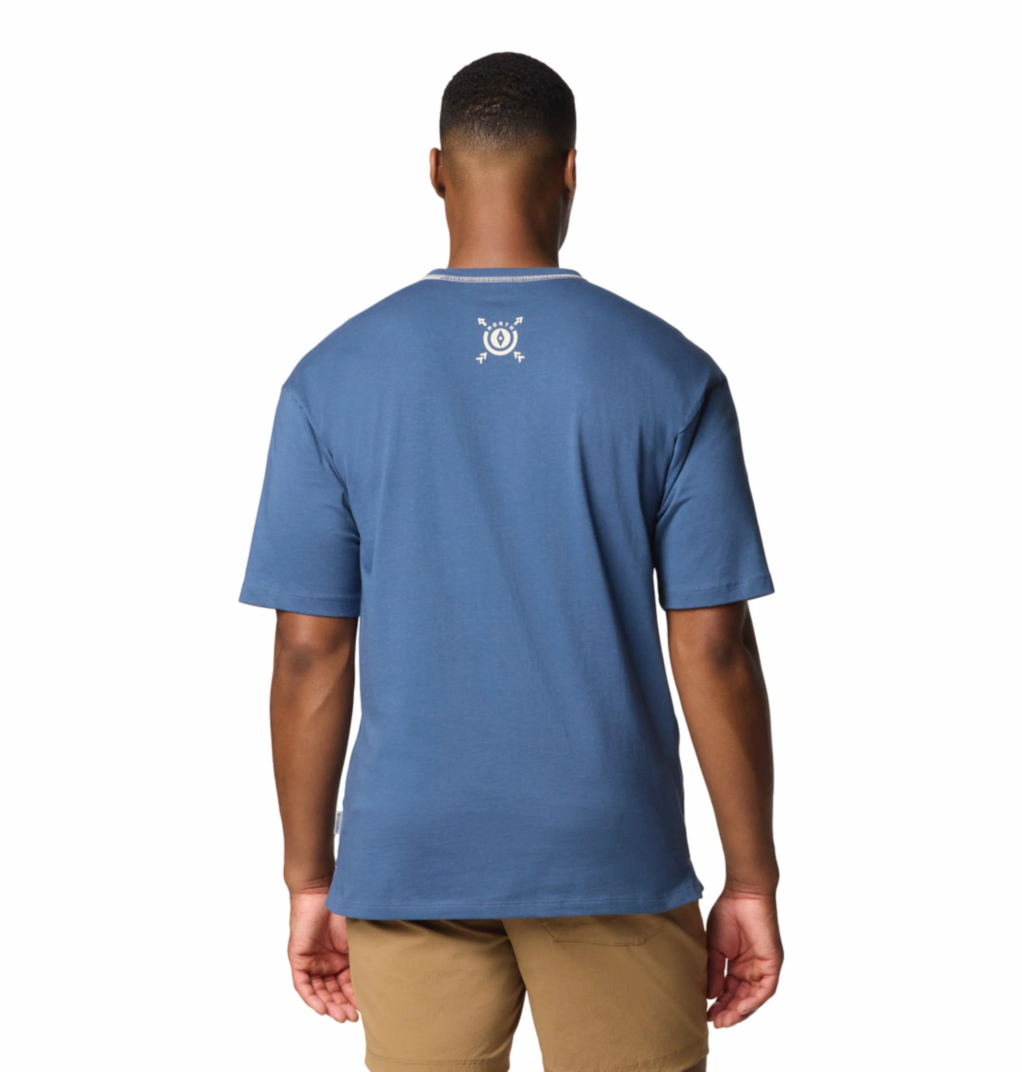 Columbia Men Blue Landroamer SS Crew - Image 5