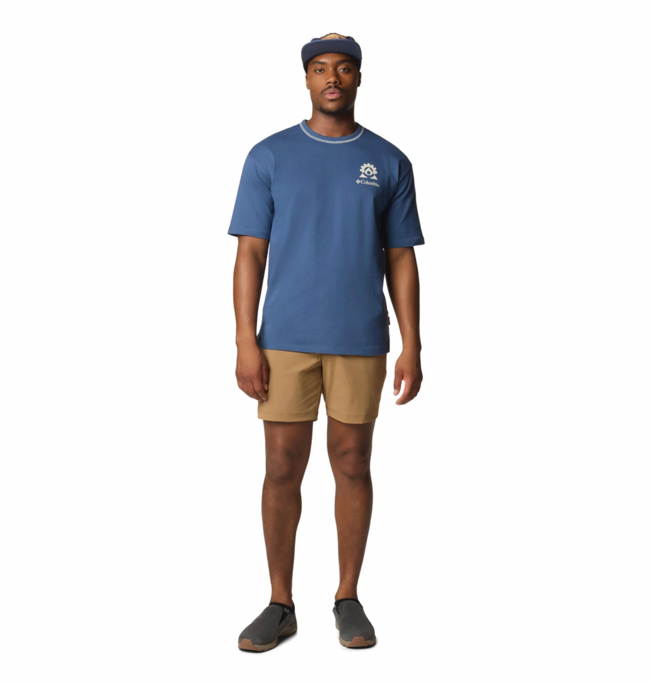 Columbia Men Blue Landroamer SS Crew - Image 6