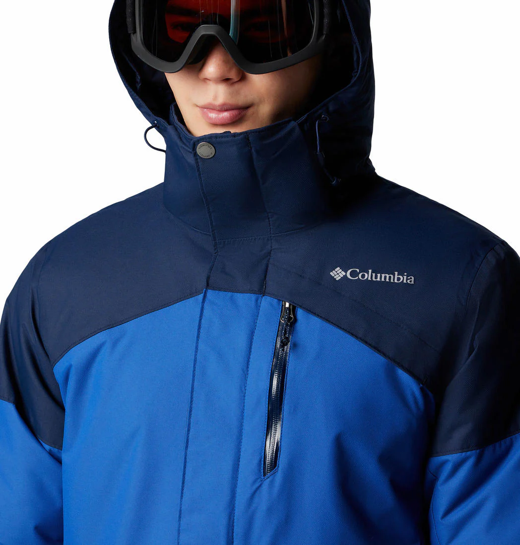 Columbia Men Blue Last Tracks II Jacket - Image 8