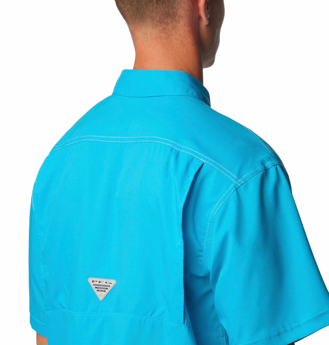 Columbia Men Blue Low Drag Offshore SS Shirt (Sun Protection) - Image 6