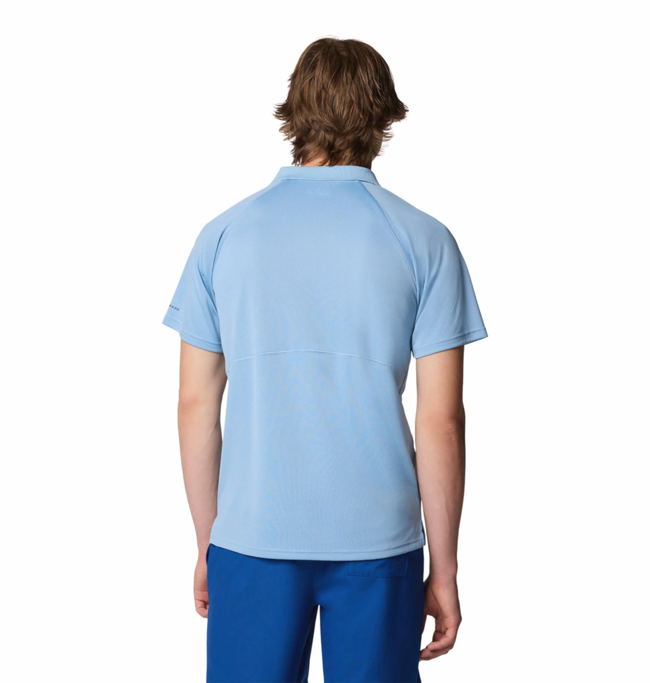 Columbia Men Blue Alpine Chill Pro Polo (Sun Protection) - Image 5