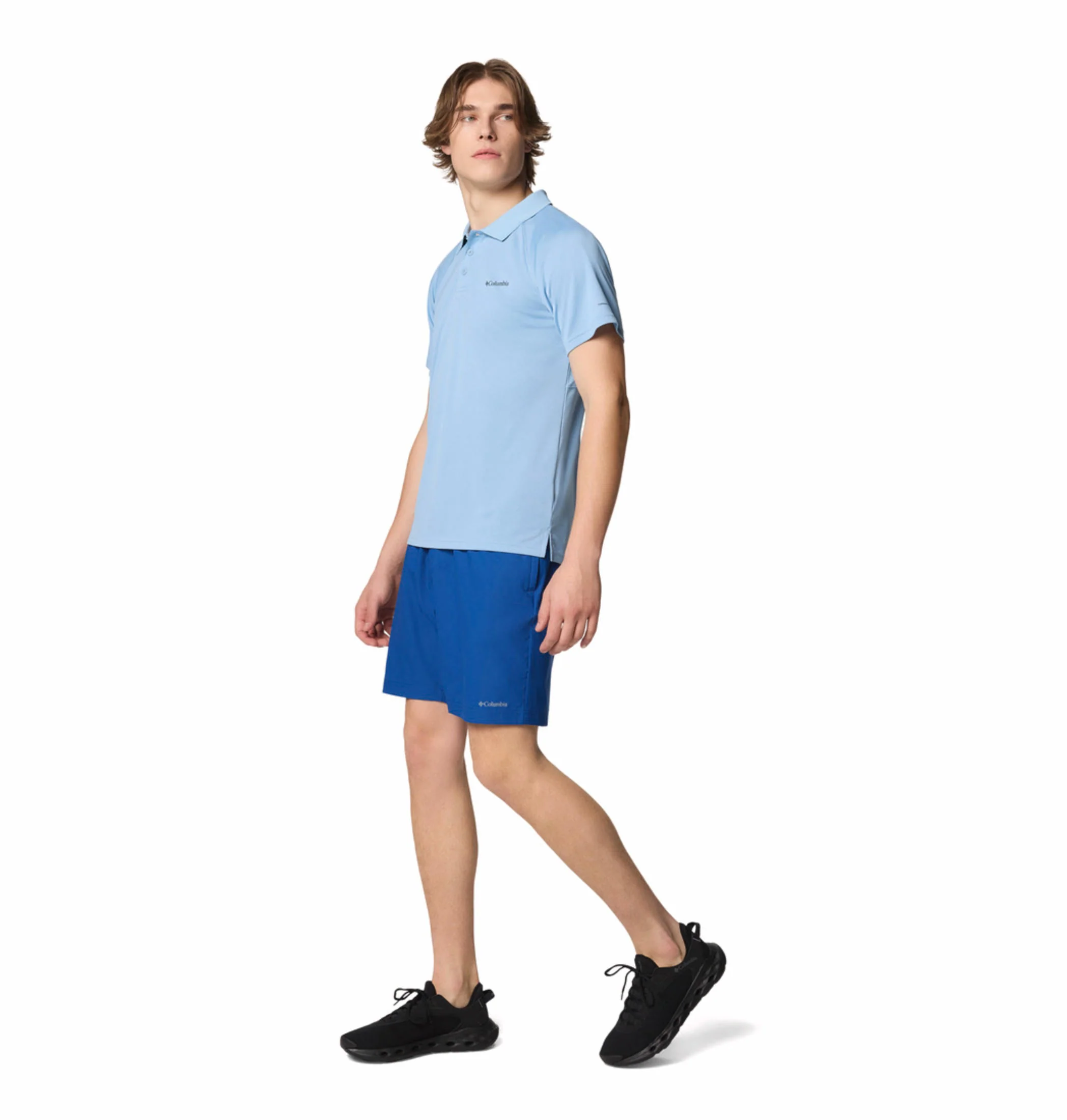 Columbia Men Blue Alpine Chill Pro Polo (Sun Protection) - Image 6