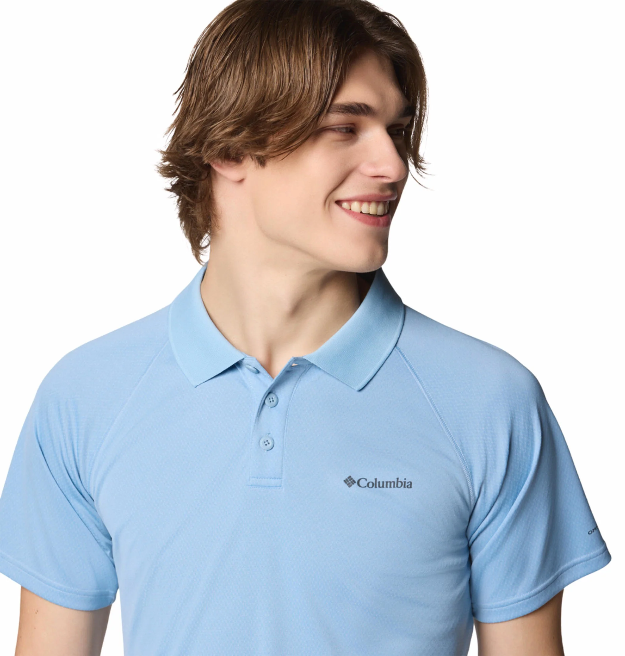 Columbia Men Blue Alpine Chill Pro Polo (Sun Protection) - Image 7