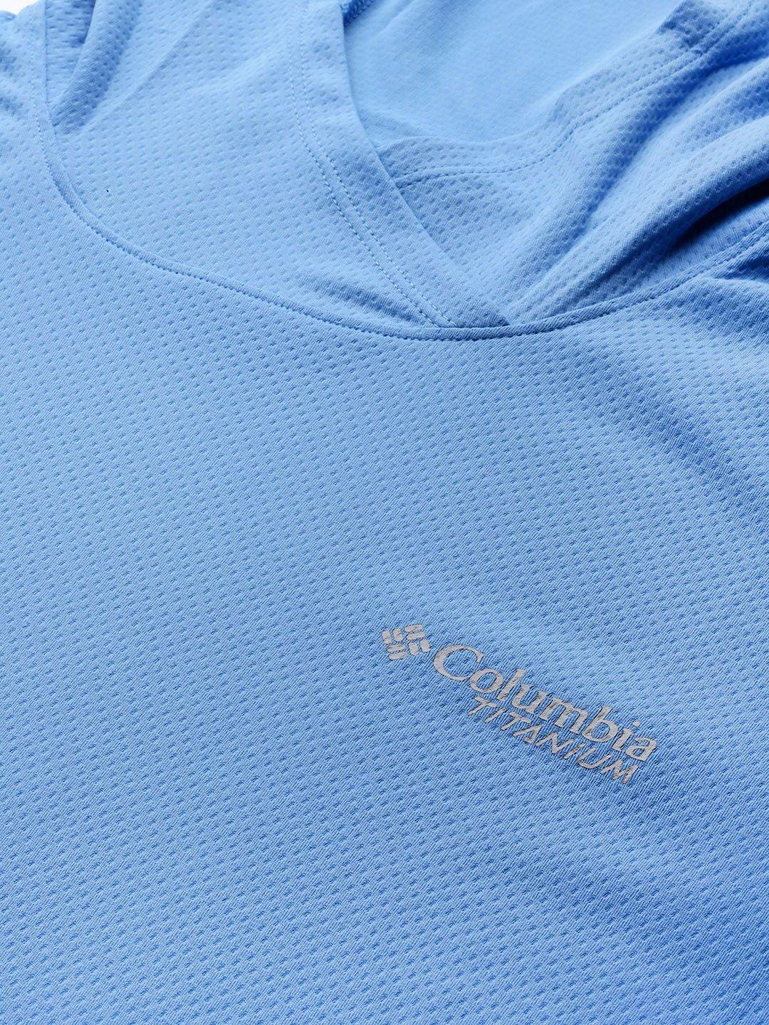 Columbia Men Blue Summit Valley Hoodie (Sun Protection) - Image 7