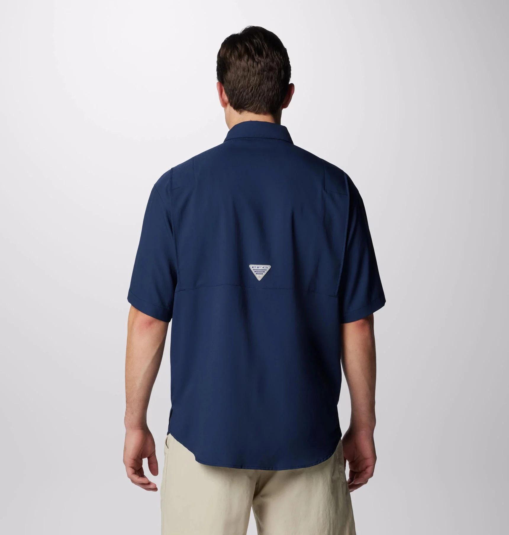 Columbia Men Blue Tamiami II SS Shirt (Sun Protection) - Image 5